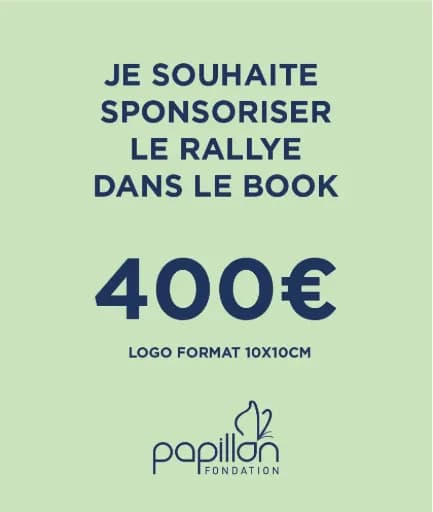(Option)Rallye des papillons - Sponsor 400,00 €